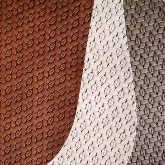 호텔, 가구, 소파, 의자, 야외, 해양 장식에 적합한 인기 있는 PVC/PU 인조 가죽 실내장식