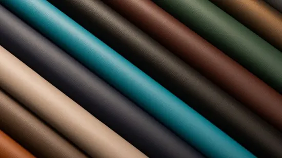 야외 축구화 및 자동차 시트 실내장식용 양각 PU 및 PVC 마이크로파이버 인조 가죽