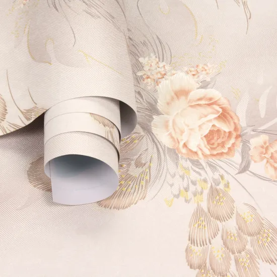 Jinyi 인쇄 패턴 비닐 PVC 자체 접착식 떼어내 붙이는 스티커 가구 캐비닛 도어 장식 필름